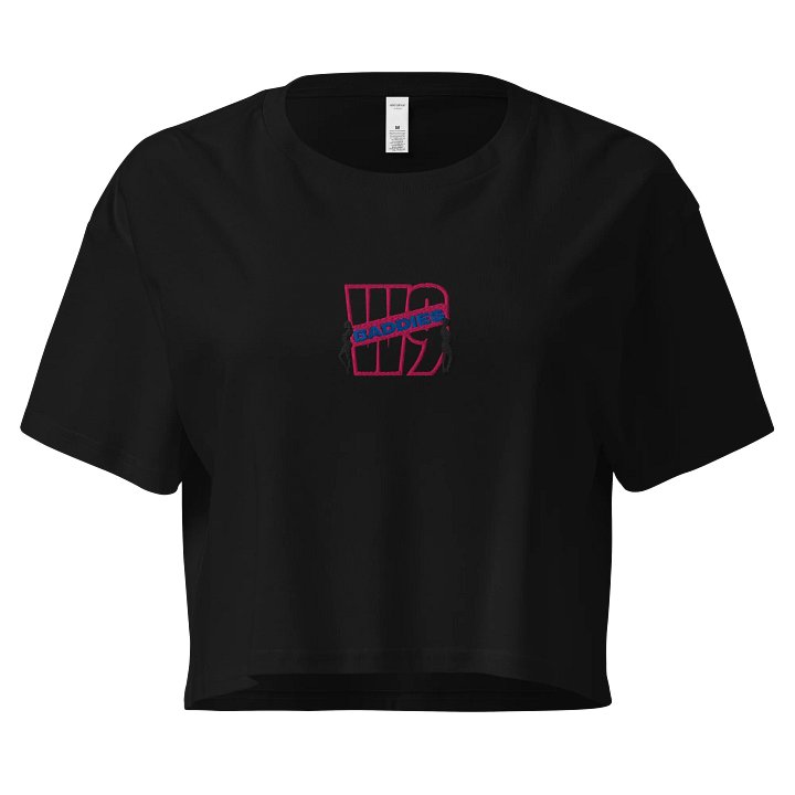 W9Baddies Badge Crop Top product image (1)