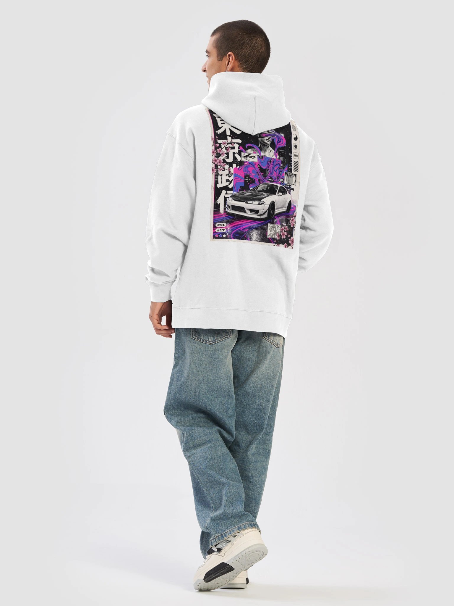 Wicked - S15 Hoodie White product image (6)