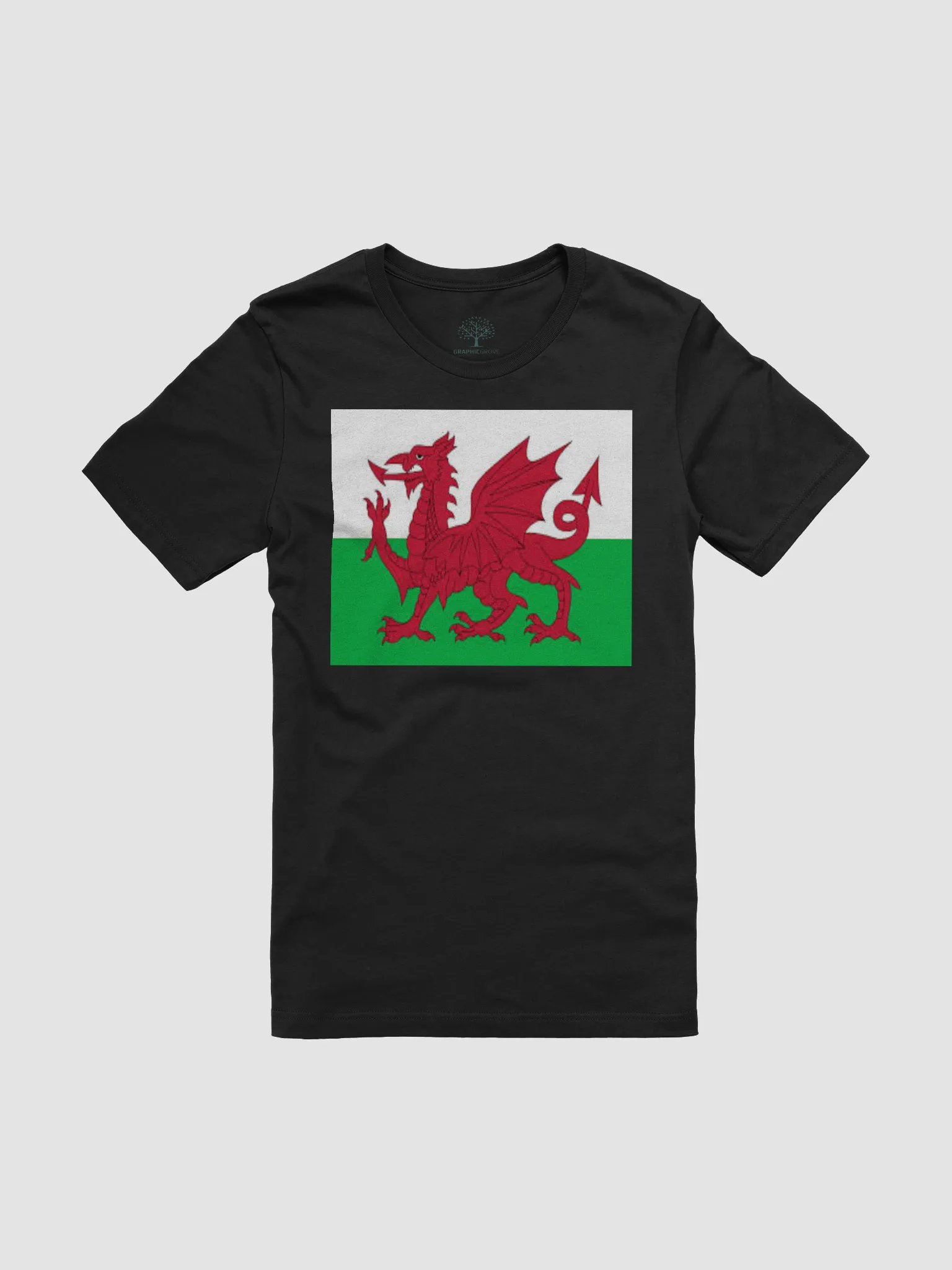 Exclusive Supersoft Unisex Welsh Flag T-Shirt by Graphic Grove product image (3)