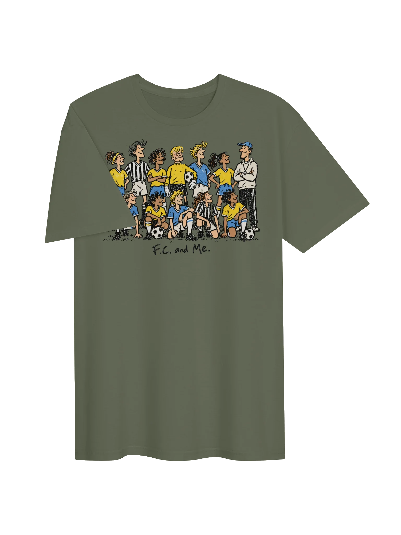 F.C. and Me Soccer Crew Tee product image (17)