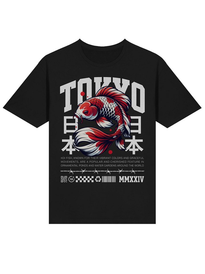 Tokyo Koi Ornamental Fish T-Shirt - Gildan Softstyle product image (2)