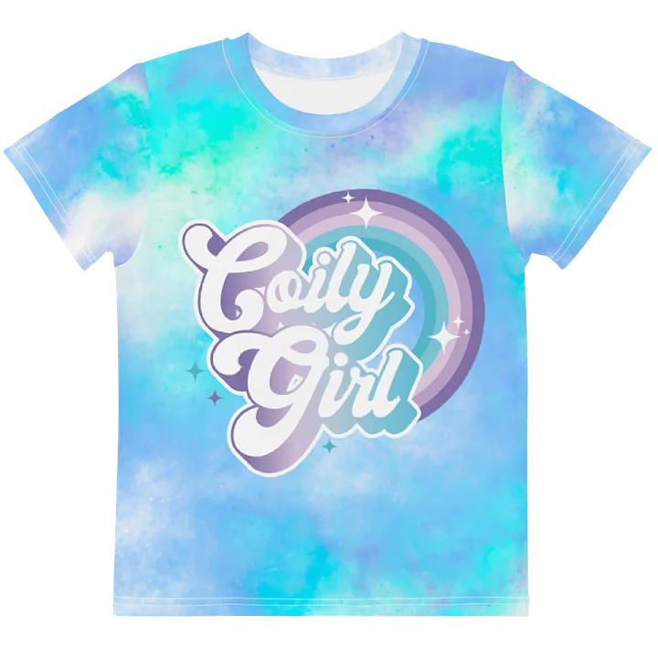 Coily Girl Tie-Dyed Tee (Kids) product image (1)