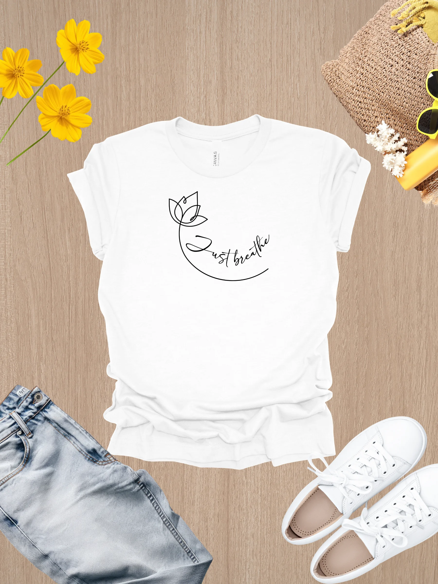 The Lotus Inhale Tee product image (81)