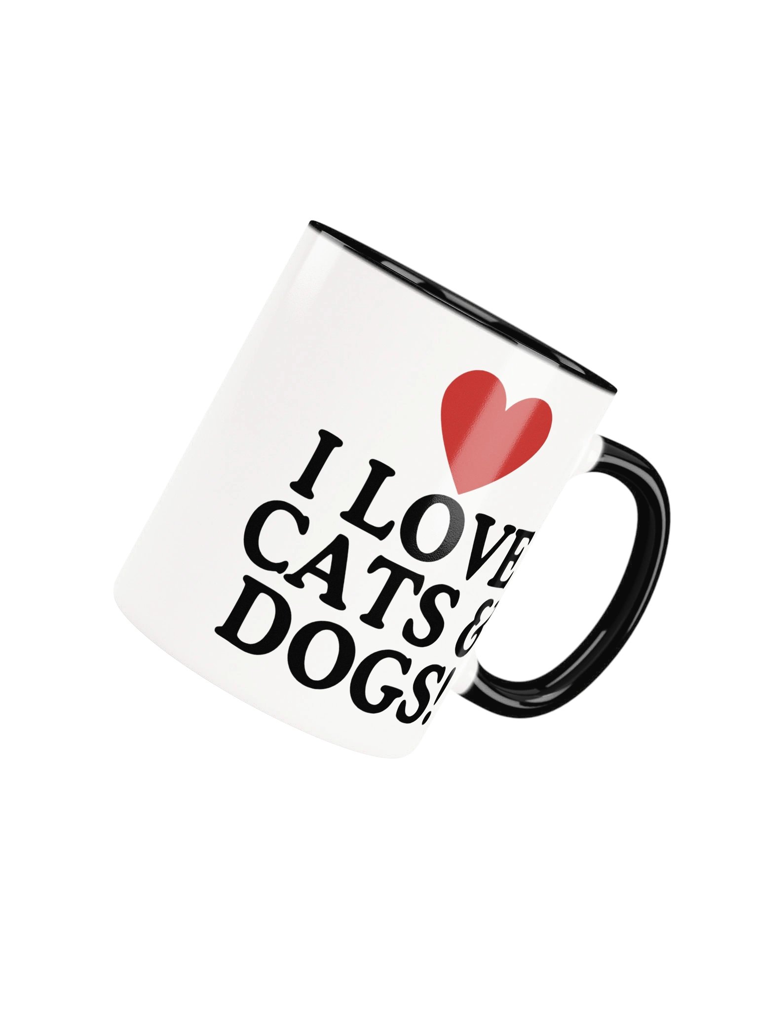 I Love Cats & Dogs Mug product image (28)