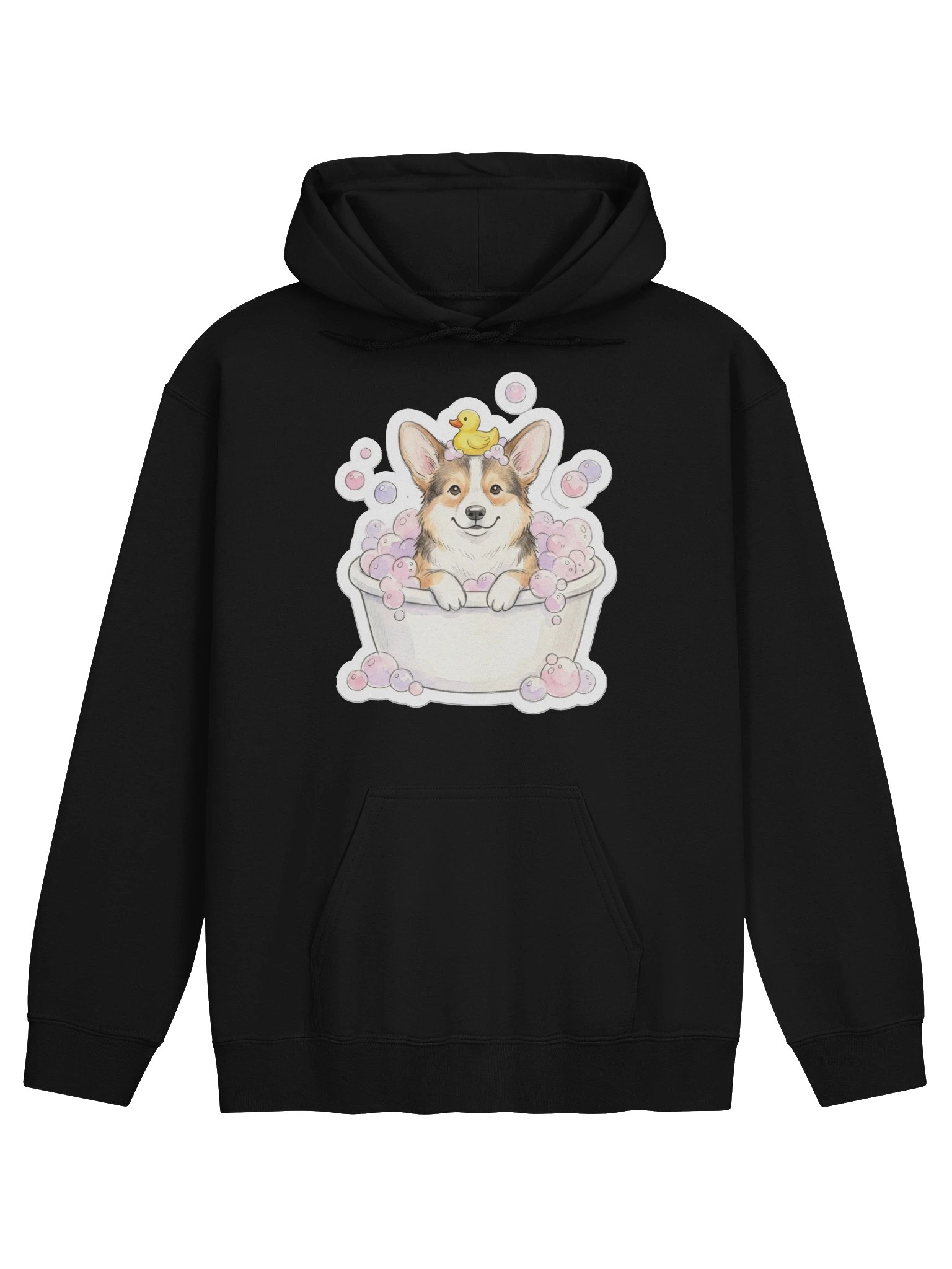 Bubble Bath Corgi Hoodie product image (1)