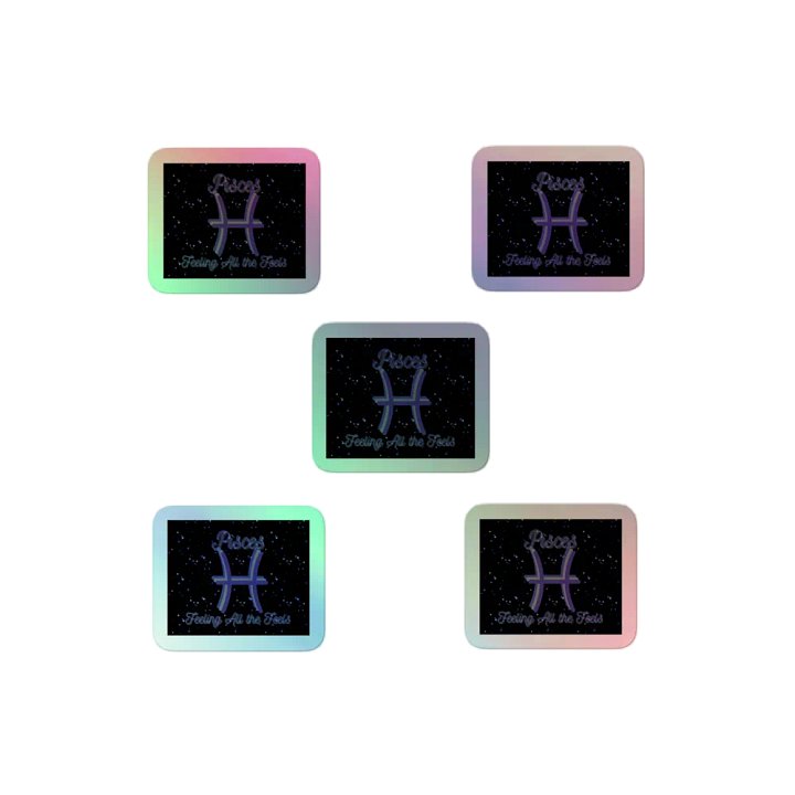 Pisces, Feeling All the Feels, Holo Sticker Pack product image (2)