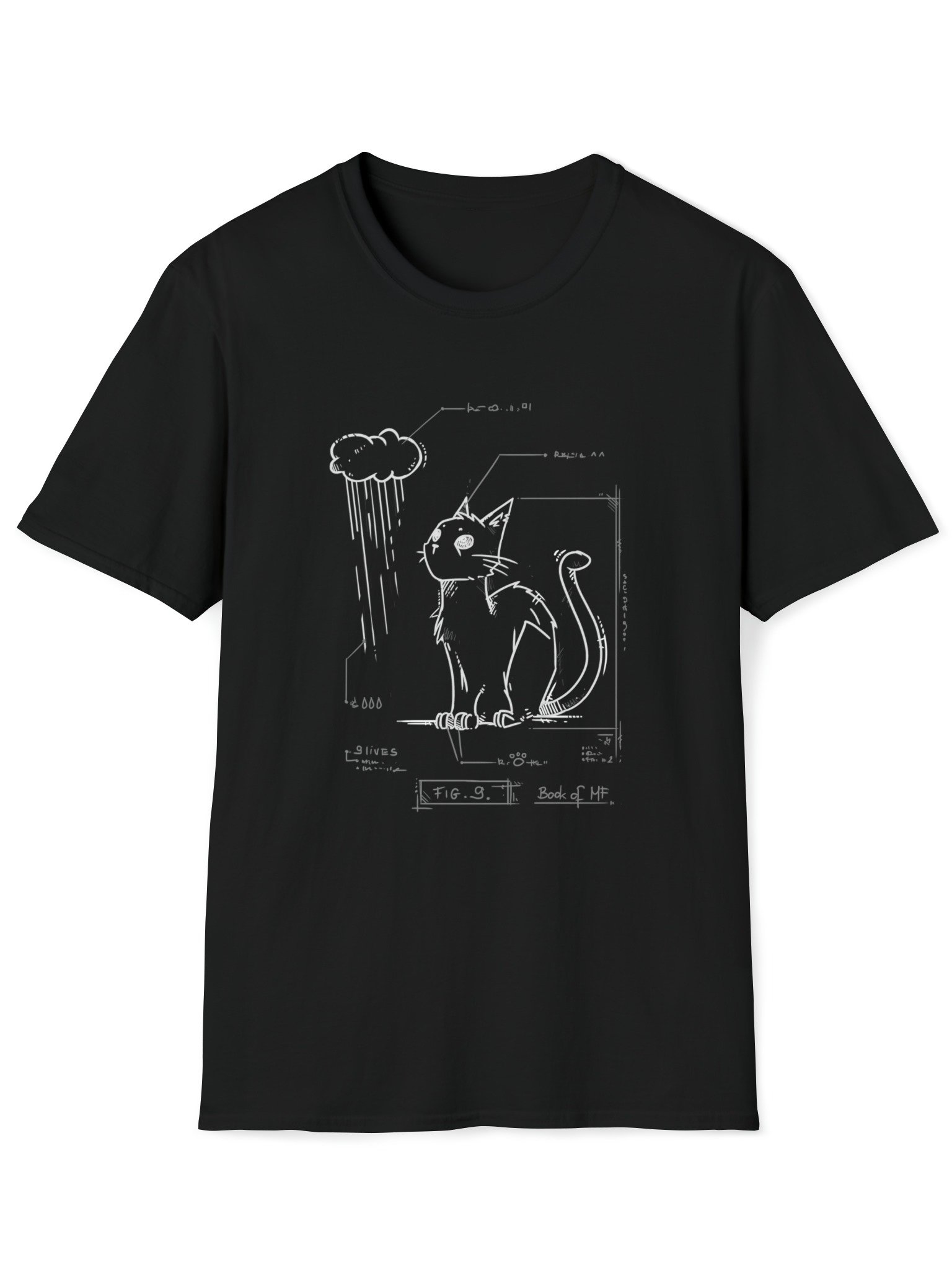 Kitty and the Cloud T-Shirt product image (2)