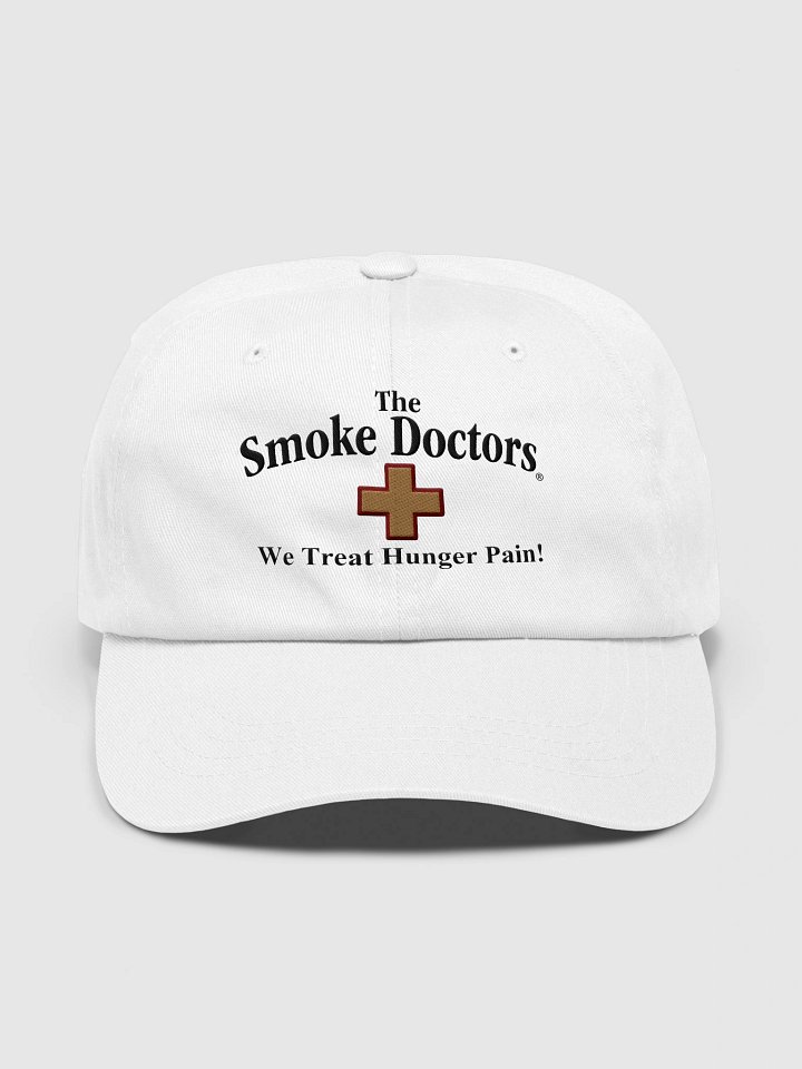 The Smoke Doctors Cotton White Twill Cap product image (1)