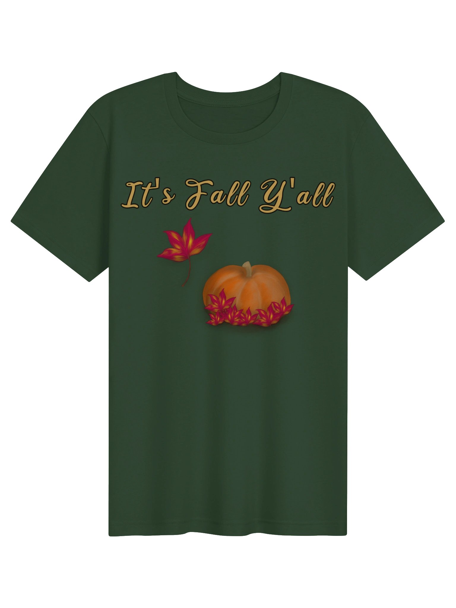 "It's Fall Y'all" T-Shirt. Women's Bella+Canvas Supersoft T-Shirt product image (1)