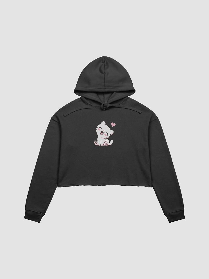 Happy Cat Bliss Crop Hoodie product image (4)
