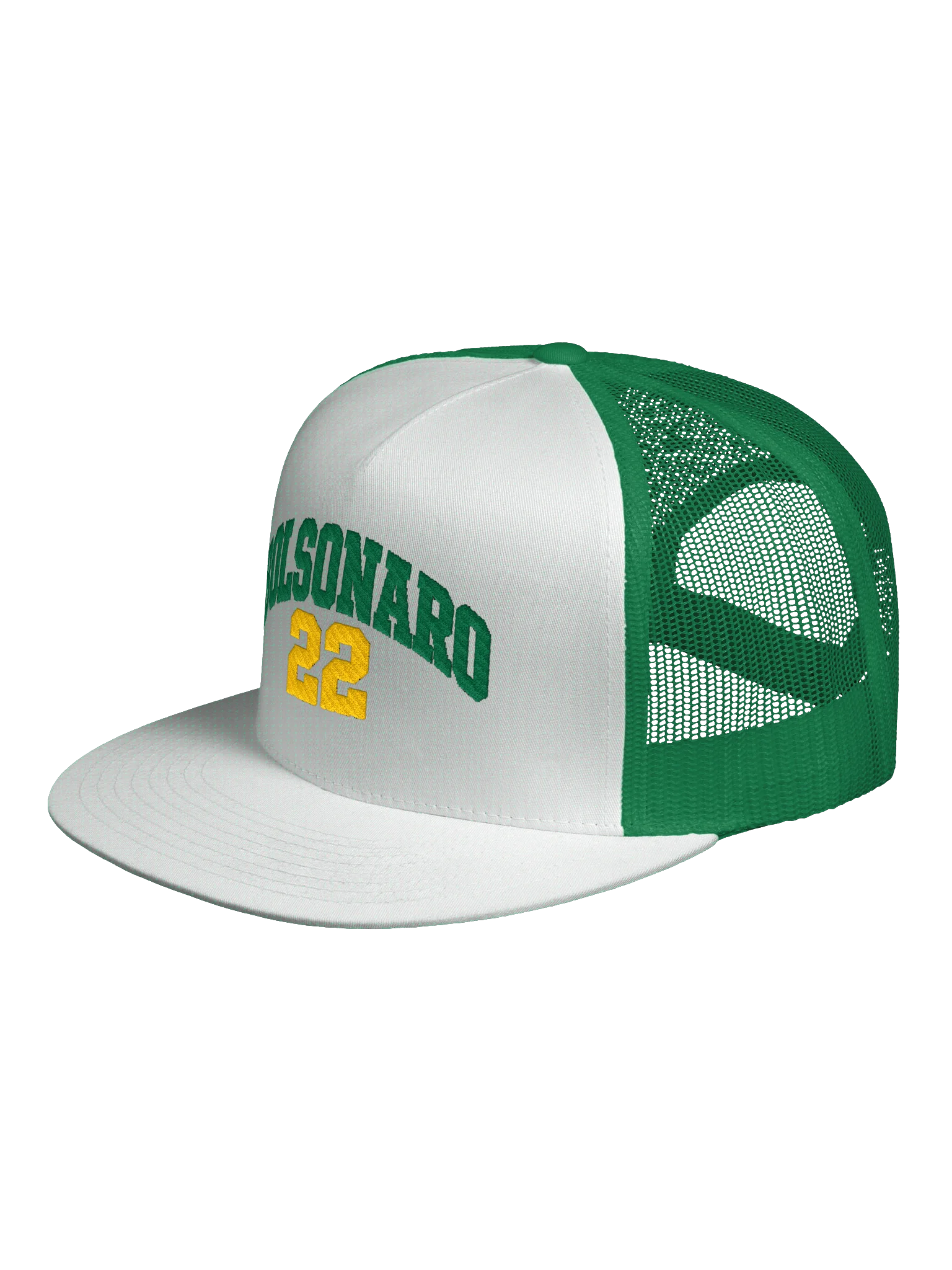 Bolsonaro 22 Embroidered Trucker Hat product image (14)