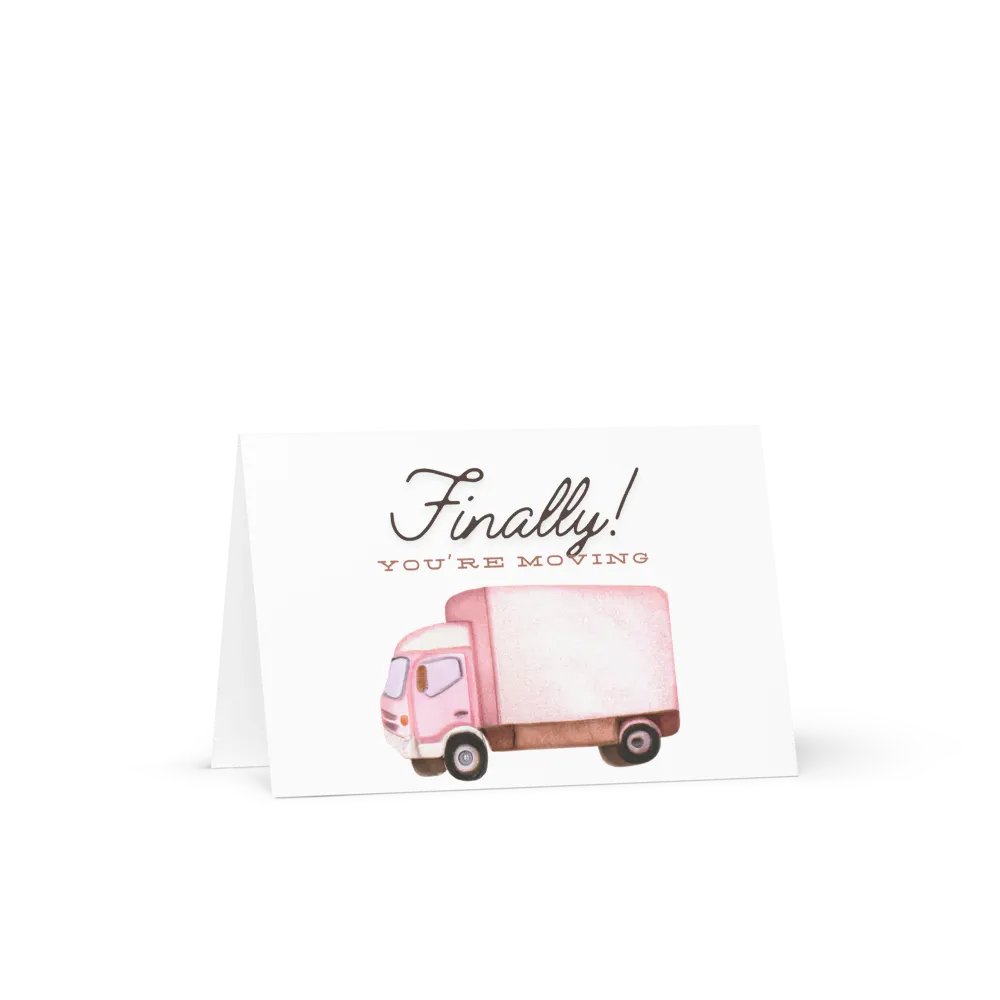 Funny Moving Day Greeting Card product image (6)
