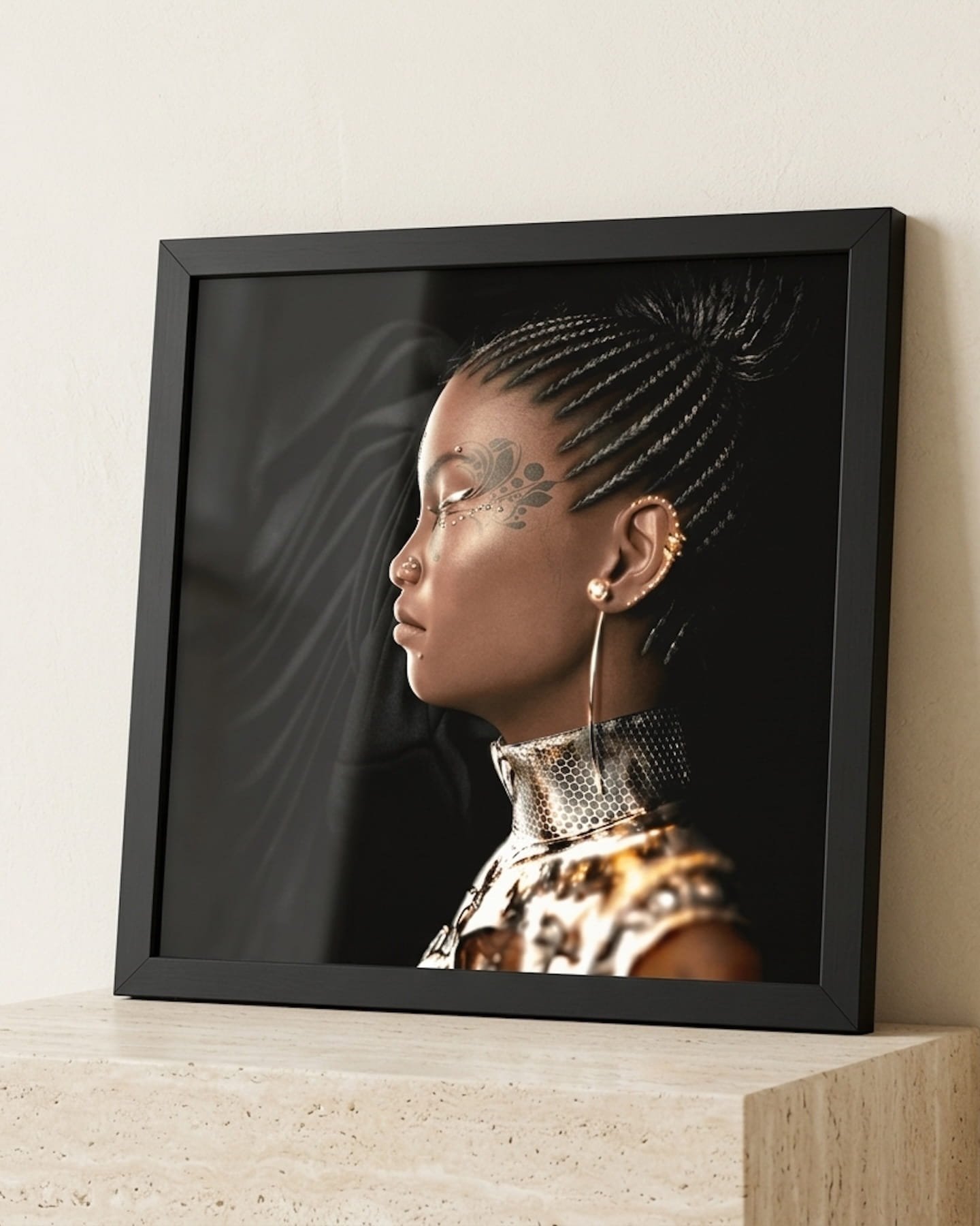 Queen Amanikhatashan Profile · Framed High-Quality Matte Poster product image (4)