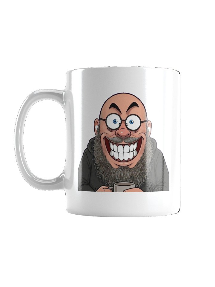 Bold George White Glossy Mug product image (2)