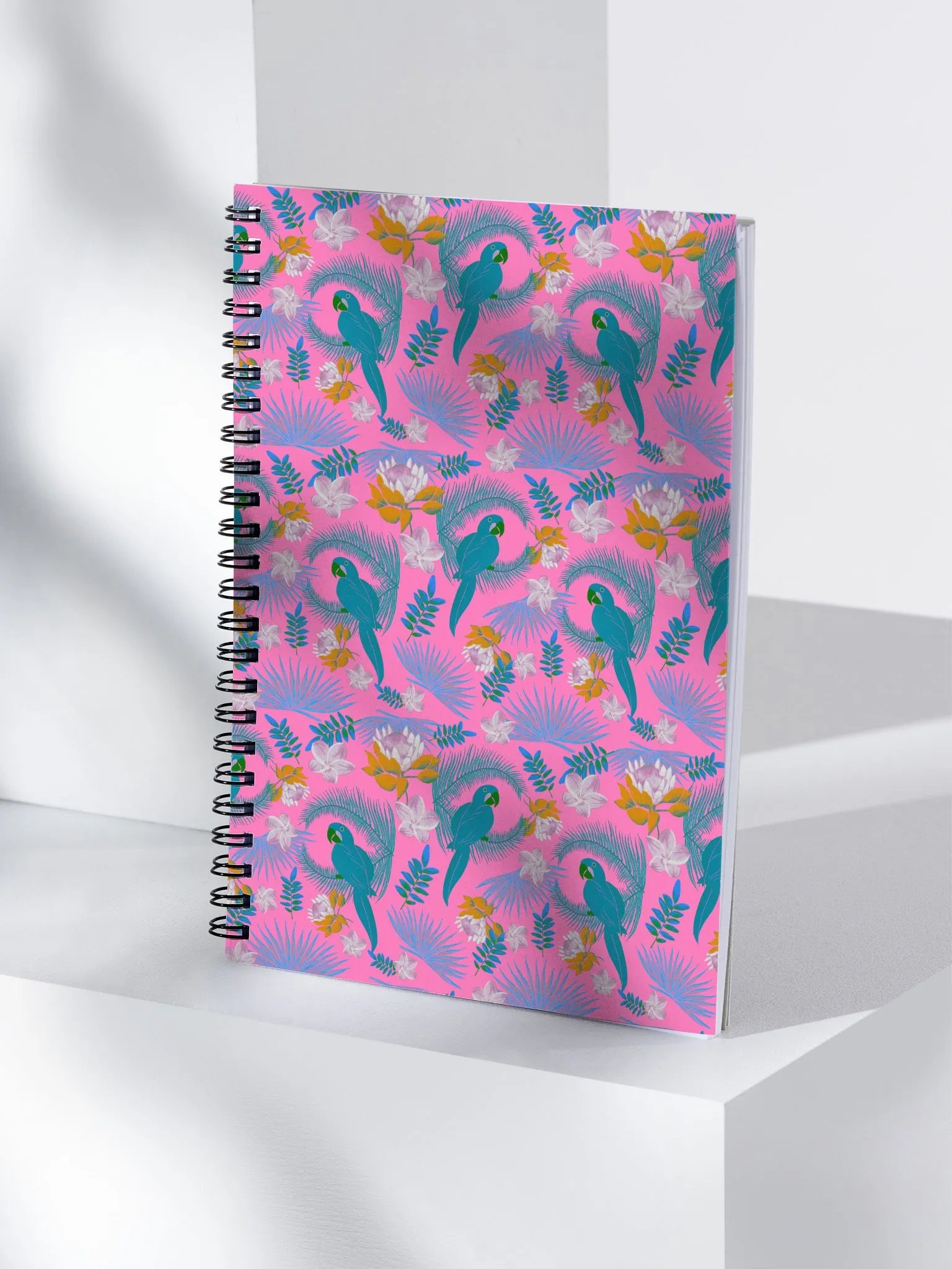 Tropical Parrot Paradise Spiral Notebook product image (4)