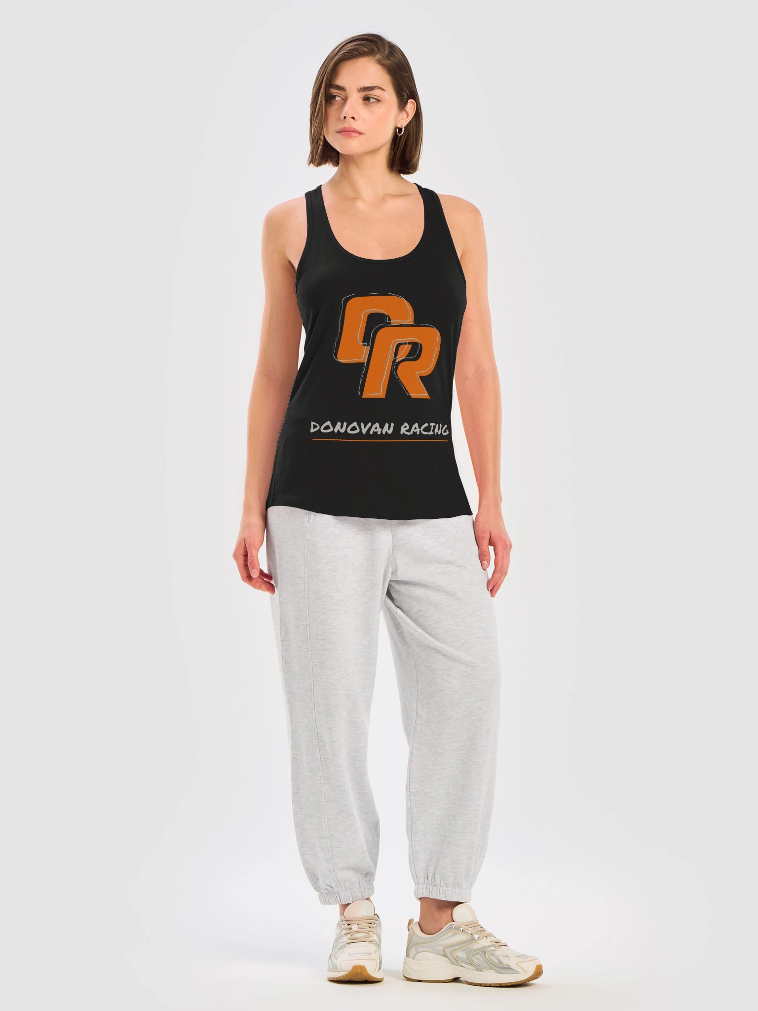 Donovan Racing Women's Racerback Tank | Sketch DR product image (5)