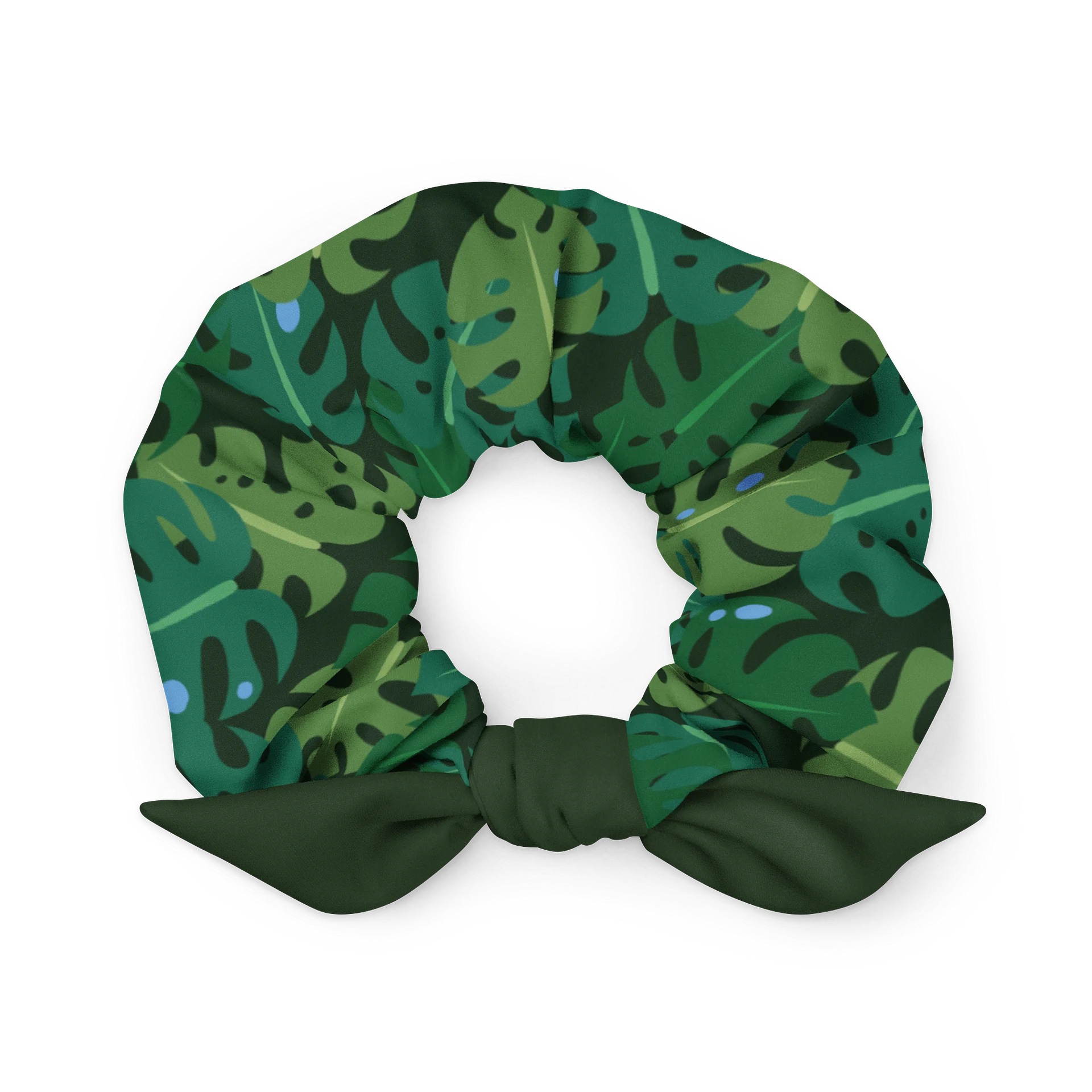 Jungle Leaves Scrunchie product image (1)