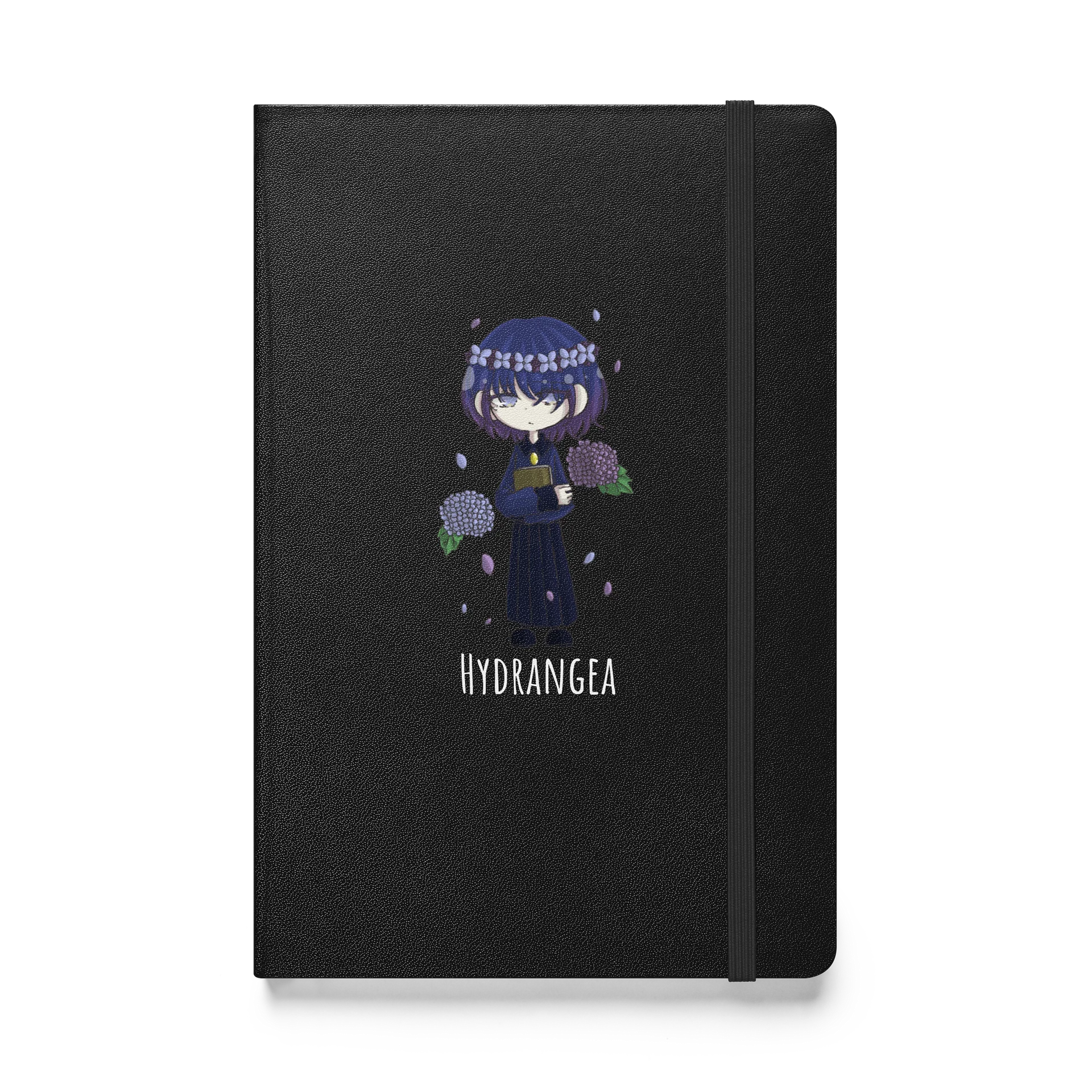 ☔️ Hydrangea Hardcover Notebook product image (1)