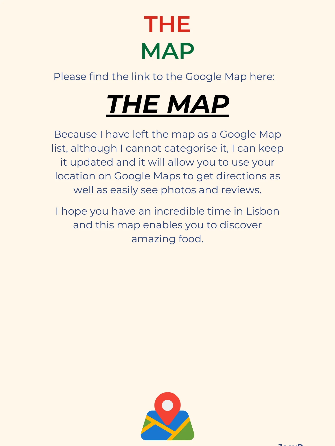 Lisbon Food Map product image (4)