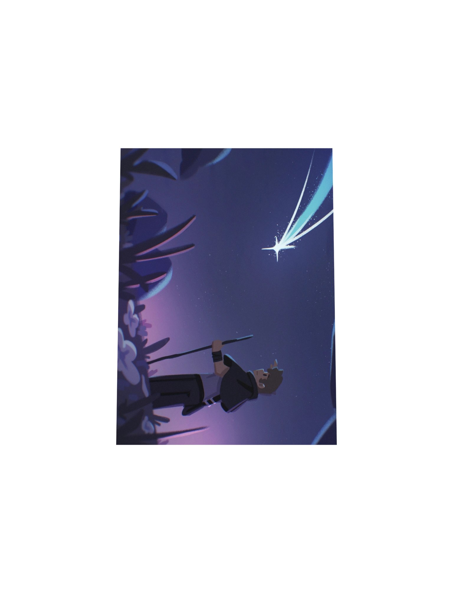 A Caster's Journey Mini Print product image (4)