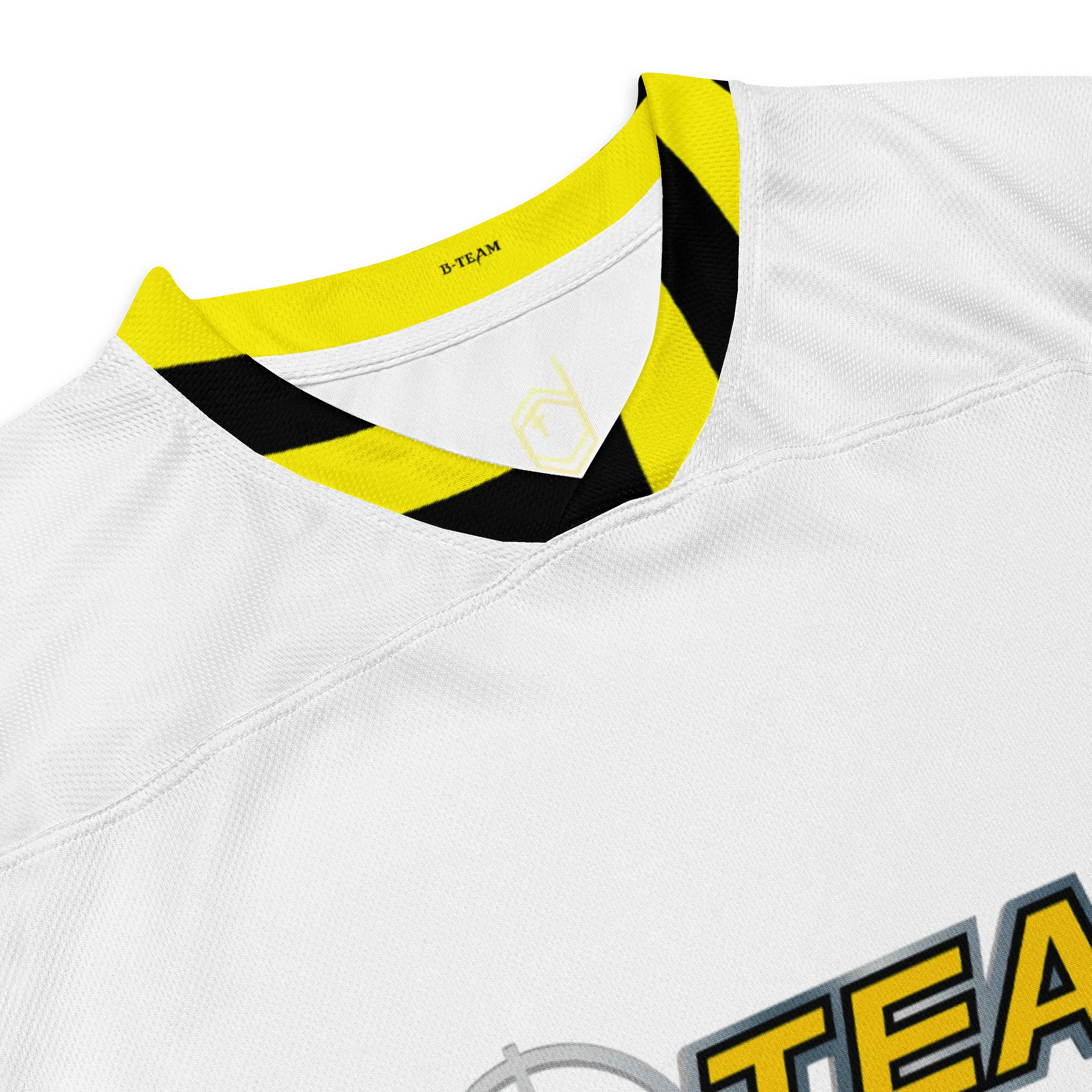 B-Team Sting Jersey - White And Yellow - Blank product image (5)