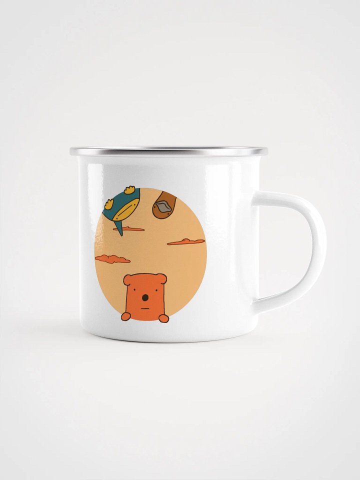 Nigel and Marmalade | Enamel Mug product image (1)