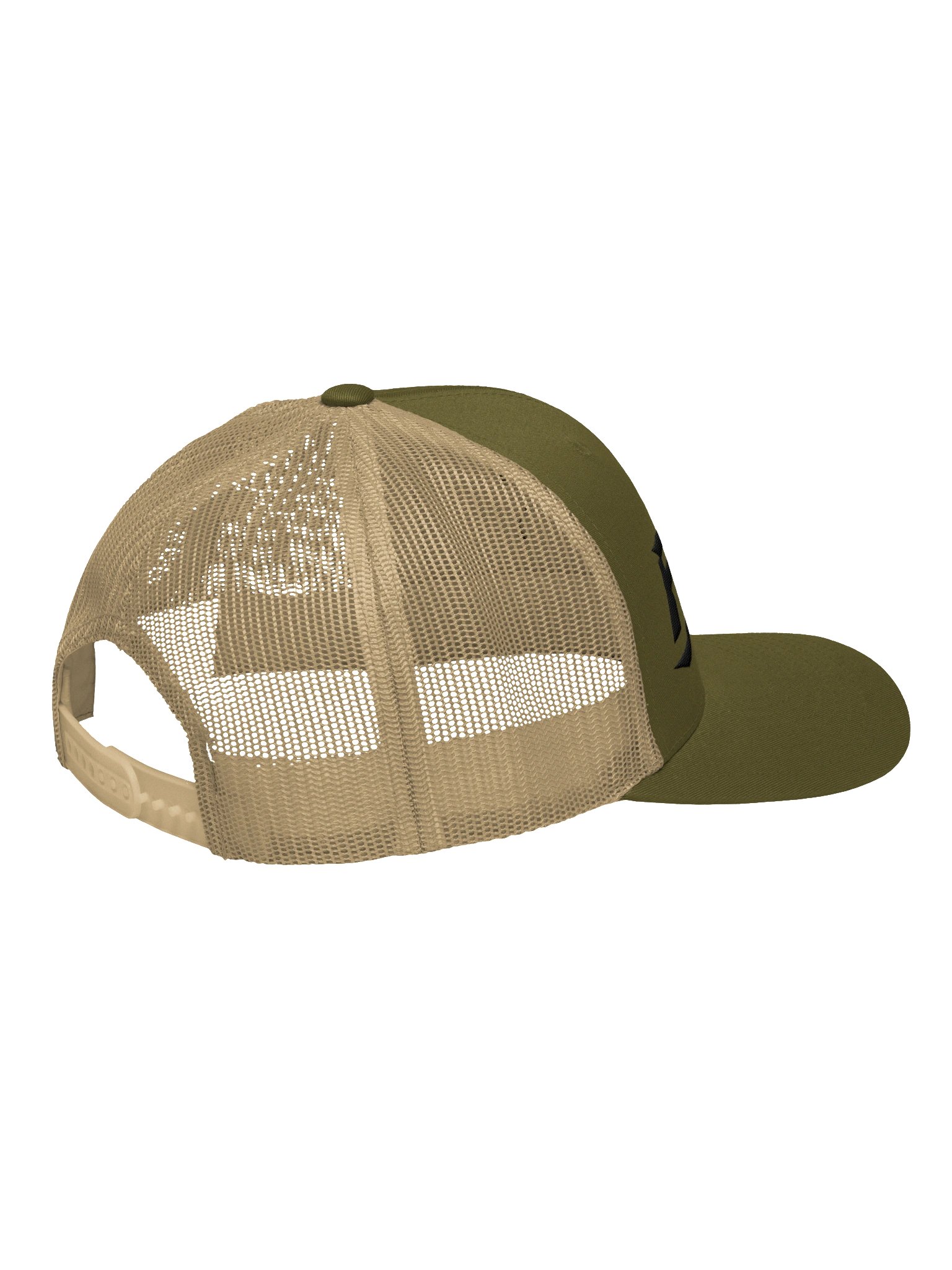 FifeMX Stitch Retro Trucker Hat – Black Logo product image (14)