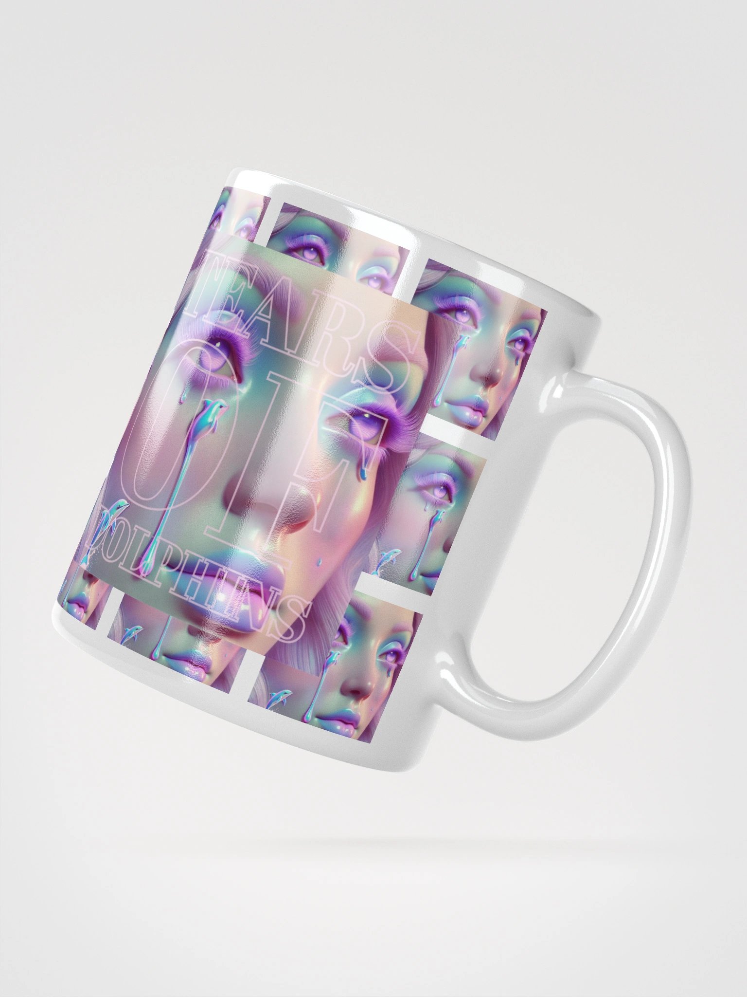Tears of Dolphins Mug - even my breakdowns come in pastels product image (2)