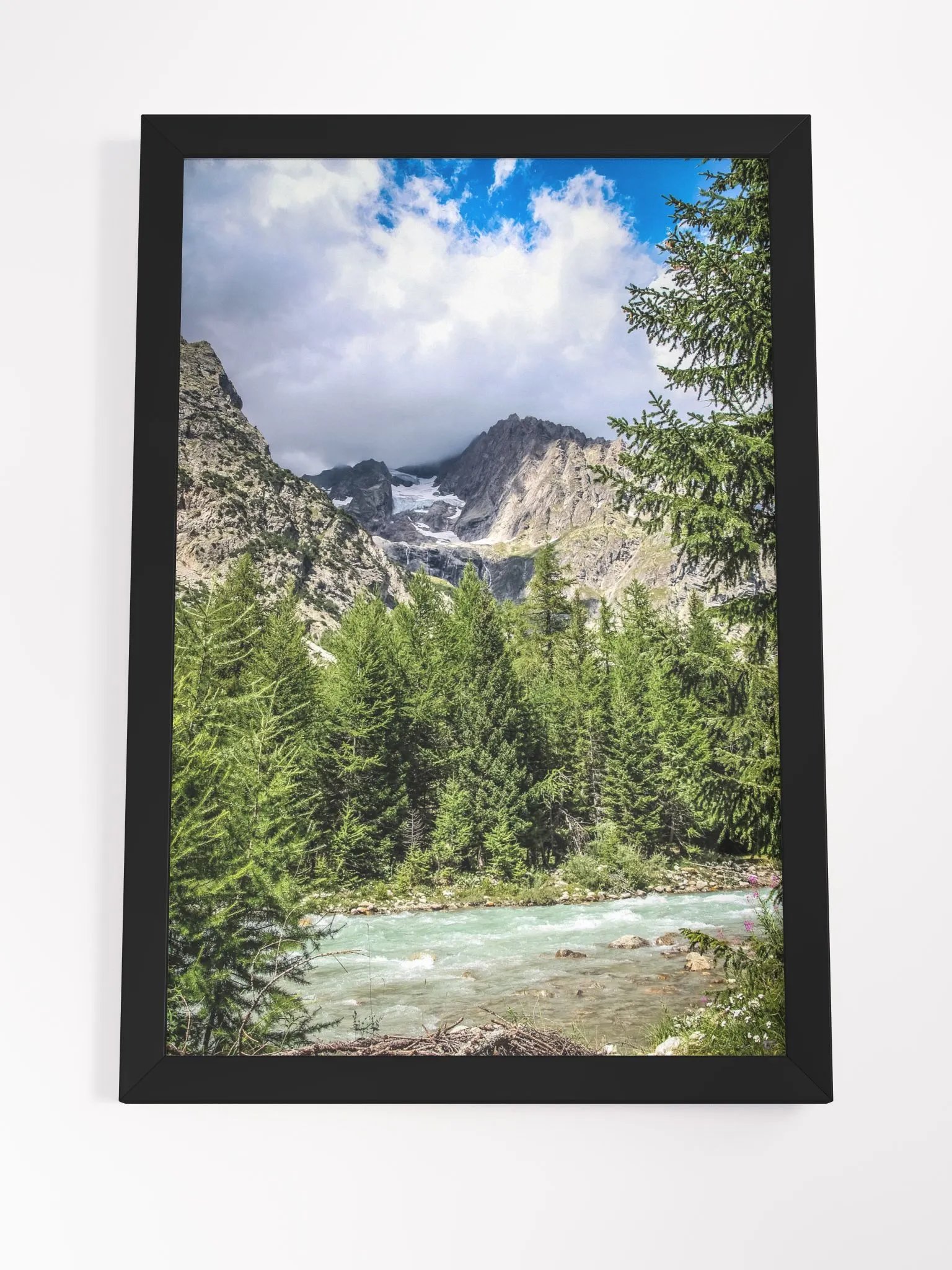 Print Fine Art - Lavachey, Torrent de la Malatrà, Val Ferret - French Alps product image (8)
