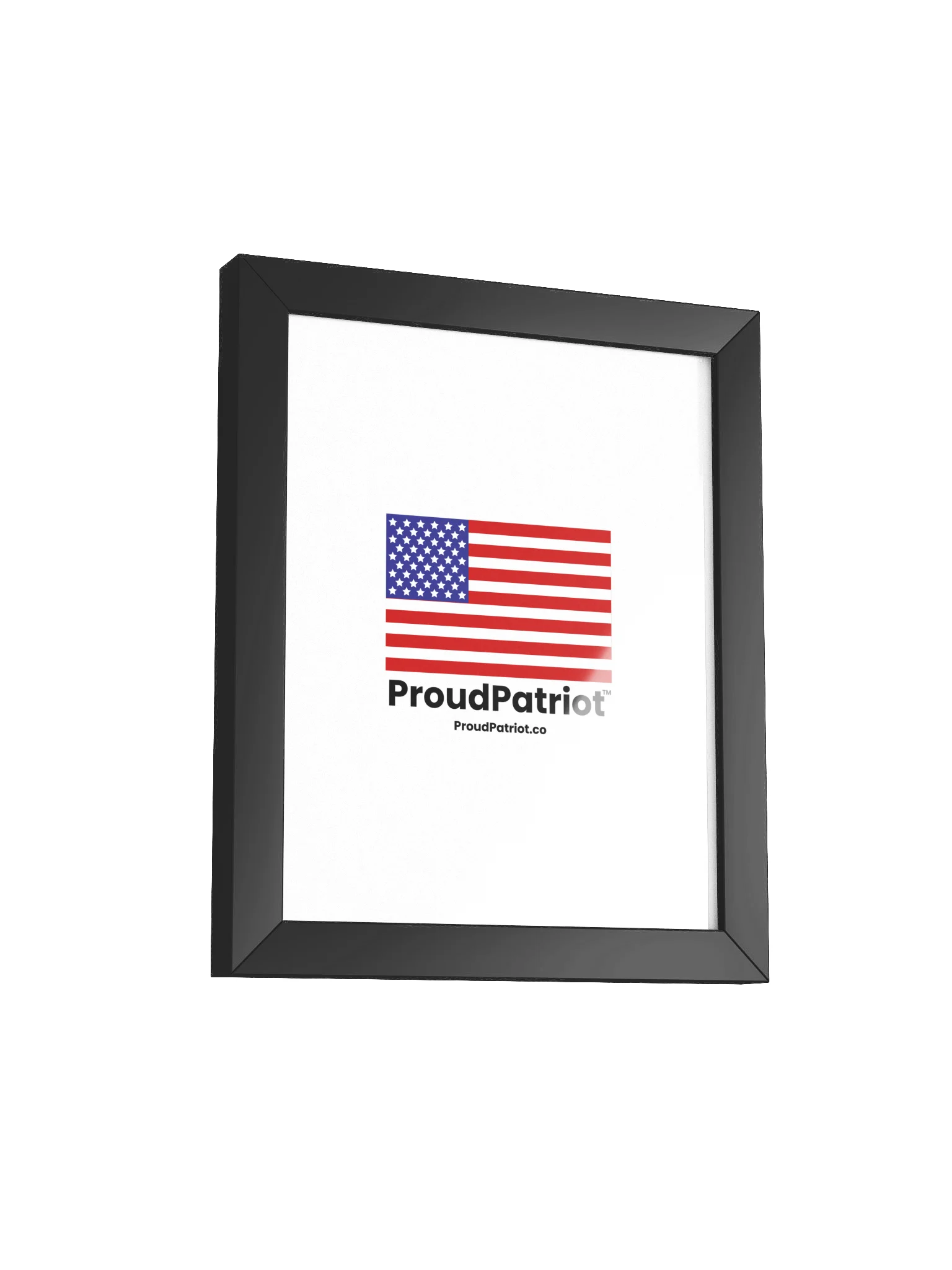 ProudPatriot American Flag Framed Poster product image (2)