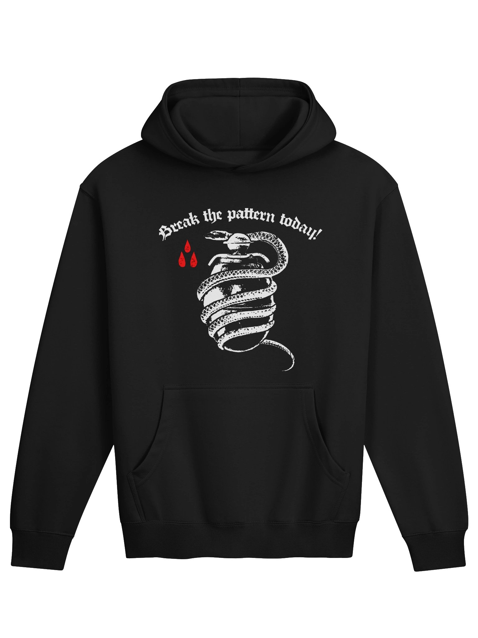BREAK THE PATTERN HOODIE BACKPRINT product image (1)