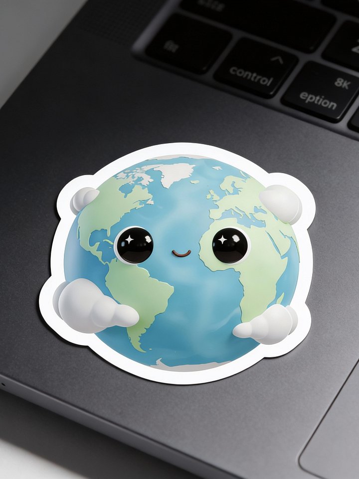 Official Earth Sticker: Our Blue Home Edition product image (2)