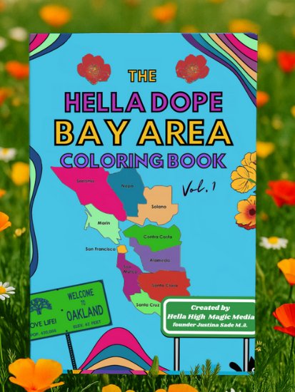 Hella Dope Bay Area Coloring Vol. 1 product image (1)