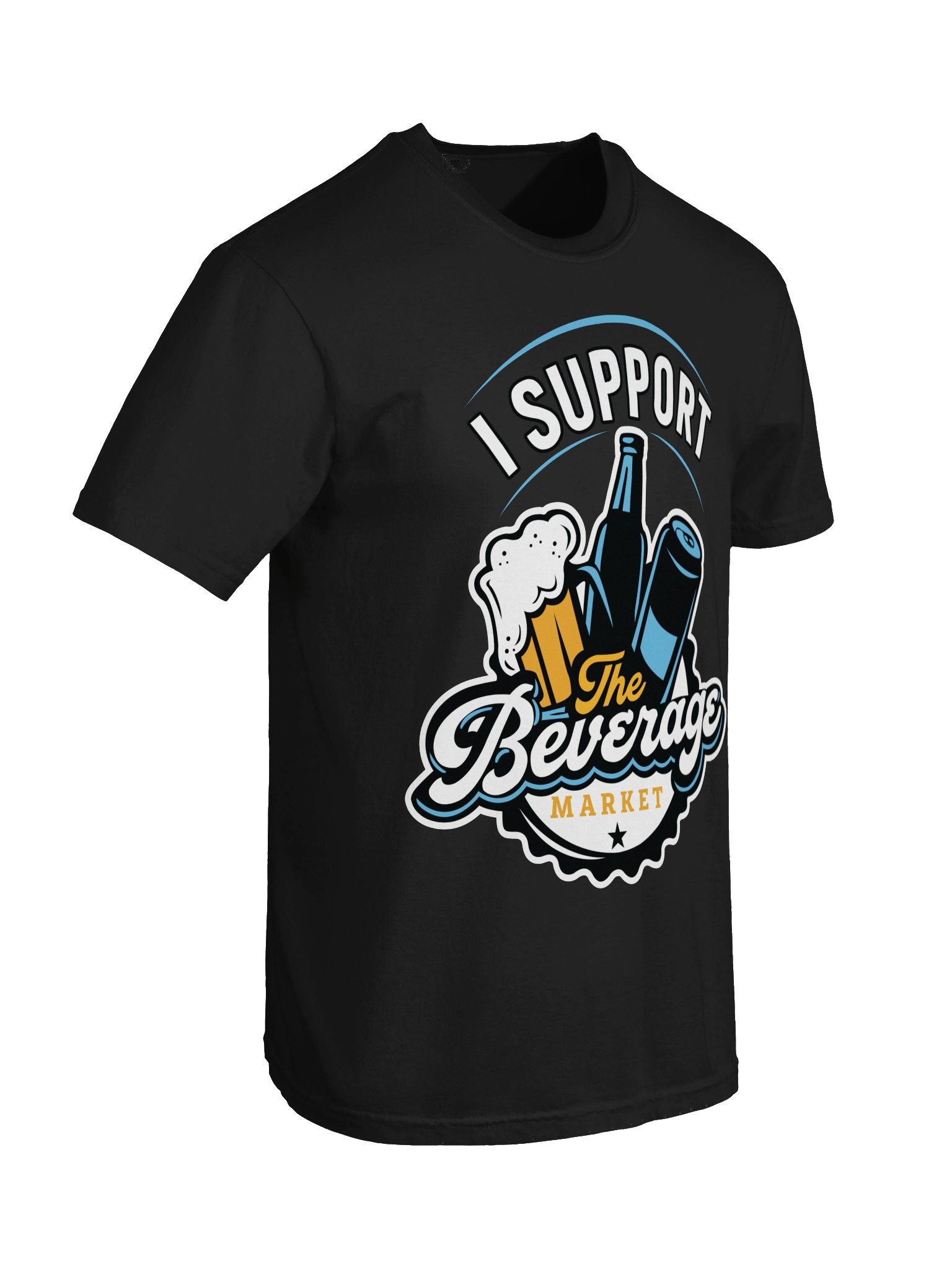 Single Side Heavyweight Support Shirt - Blue Accents product image (75)