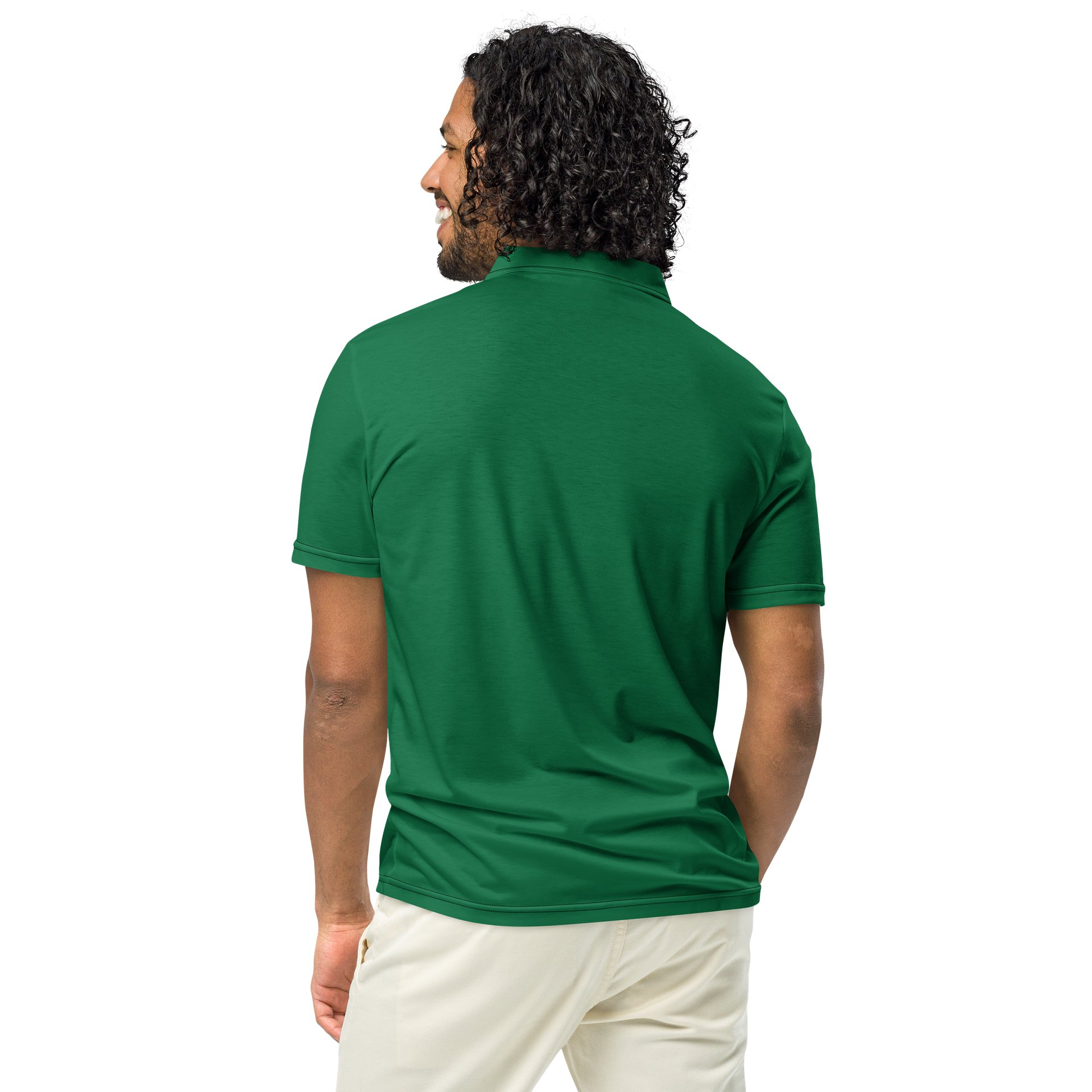 Golf Logo Spring Green Printed Polo product image (6)