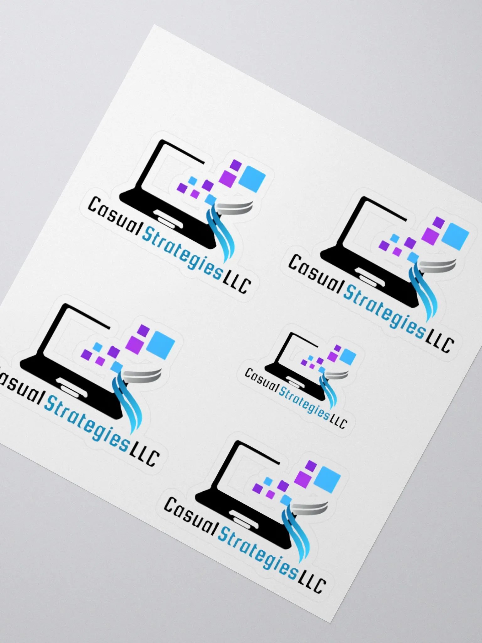 Casual Strategies Logo Stickers product image (2)