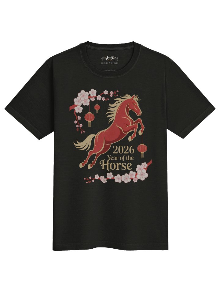 Cherry Blossom Horse Oversized Tee product image (2)