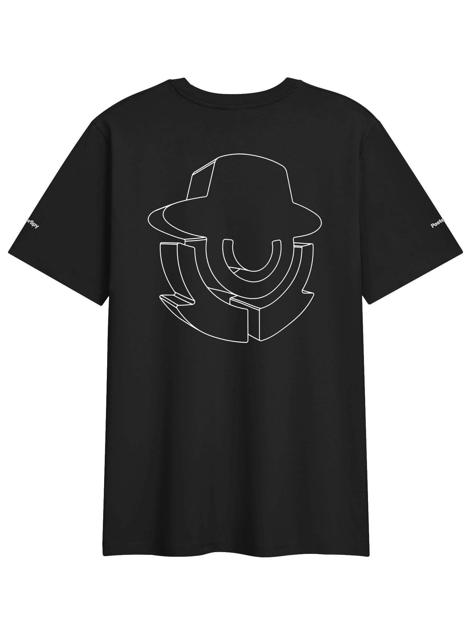 PosterSpy 3D logo Unisex Organic Cotton T-Shirt product image (2)