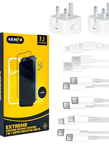 ARMOR حزمة حماية هاتف 15 في 1 – كل ما تحتاجه في مكان واحد product image (1)
