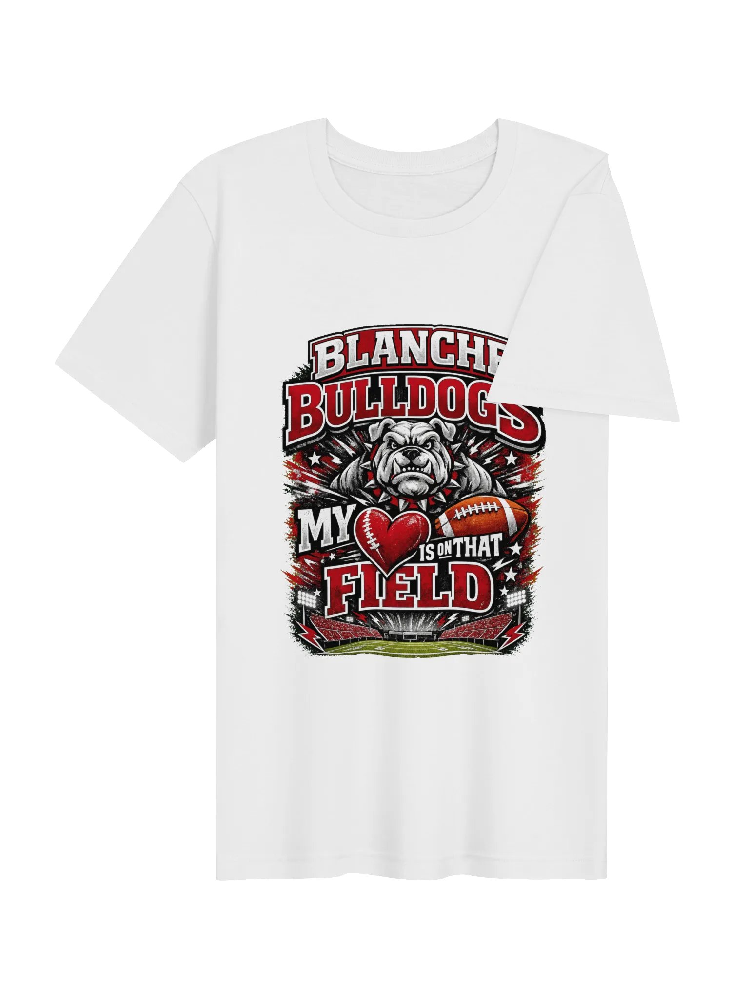 Blanche Bulldogs Unisex T-Shirt product image (11)