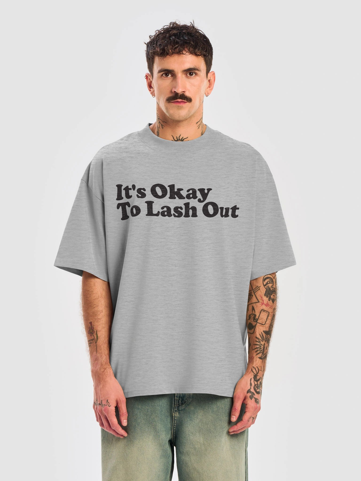 It's Okay To Lash Out Oversized Shirt product image (13)