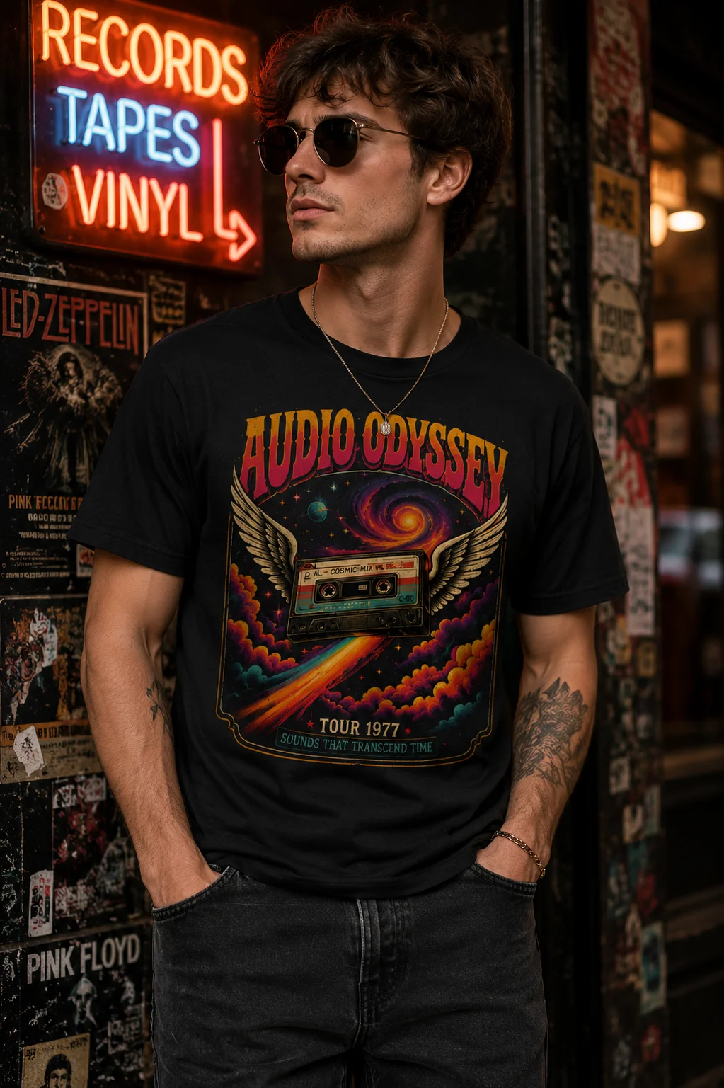 Audio Odyssey Cosmic Mix Tee product image (7)