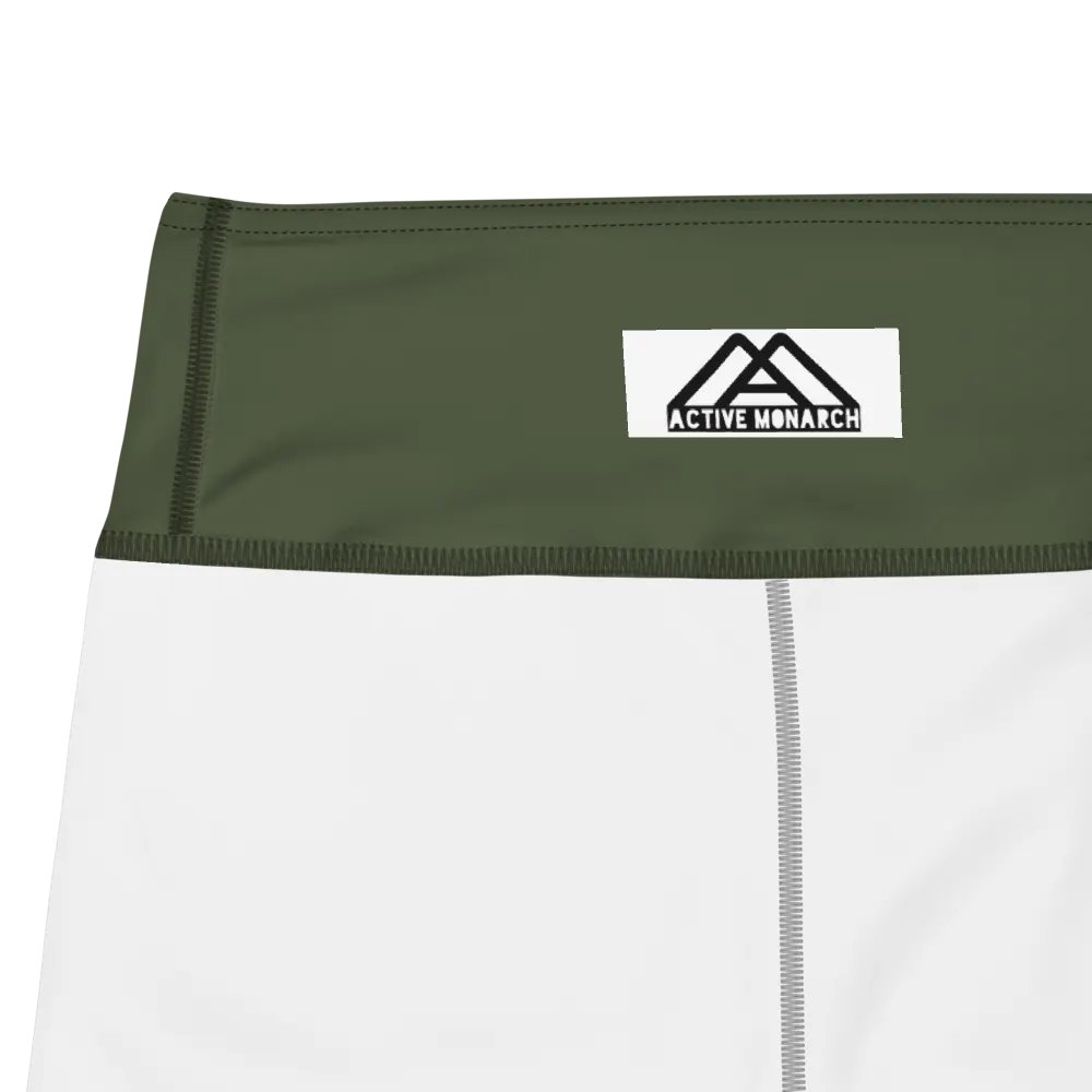 Olive High-Waist Capri Leggings product image (6)