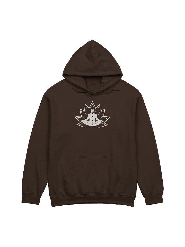 Meditative Lotus Hoodie - Zen Comfort Wear product image (2)