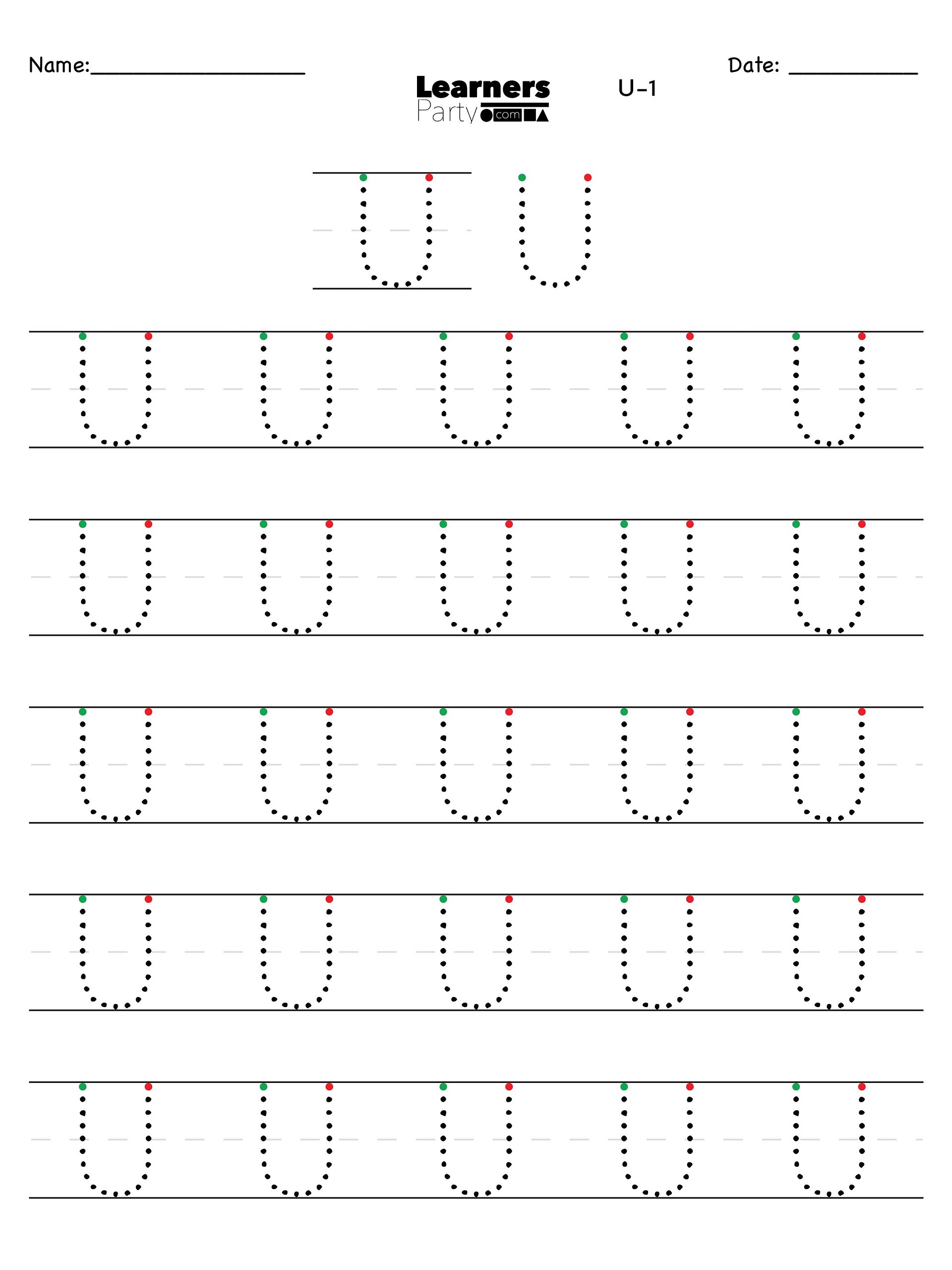 U/u - New Digital Product Progressive Letter Builder product image (2)