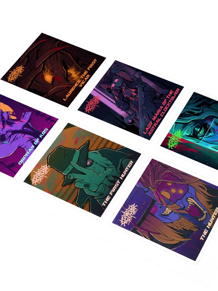 Bloodborne Stickers - Ver 1 product image (2)