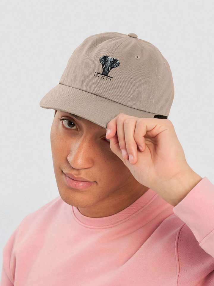 Elephant Elegance Dad Hat product image (1)