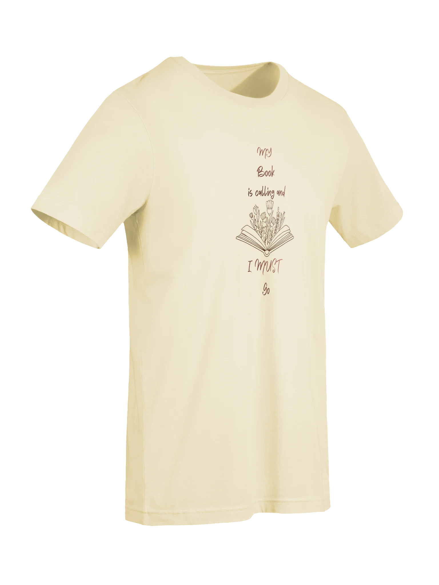 My Book Is Calling and I Must Go Tee product image (33)