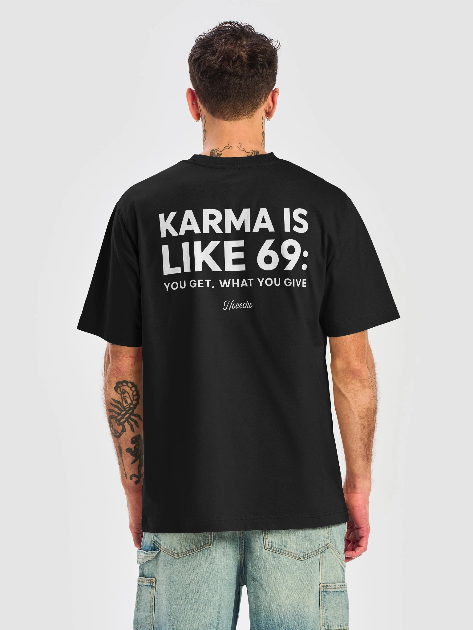 Karma Is Like 69 – Funny Adult Humor Graphic T-Shirt product image (2)