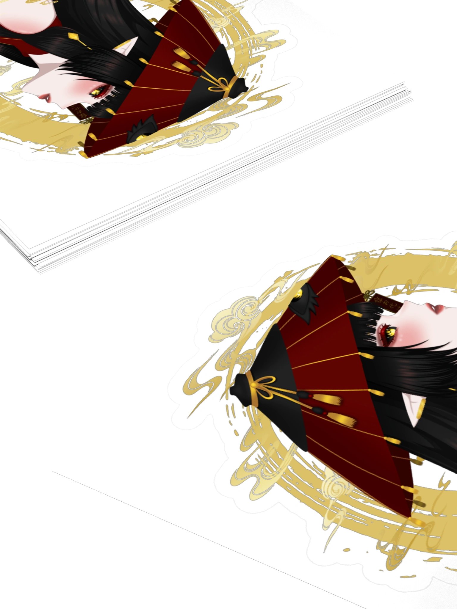 Golden Gaze Sticker product image (10)